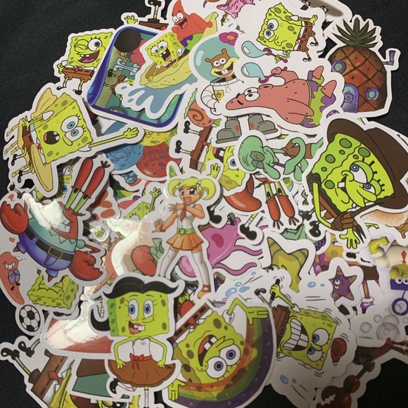 Spongebob Sticker (set of 18 pcs) - Picture 1 of 3